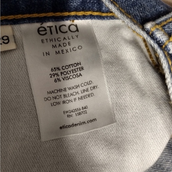 Ética Classic Blue Denim Jeans size 29 brand new w out tags - Picture 11 of 11